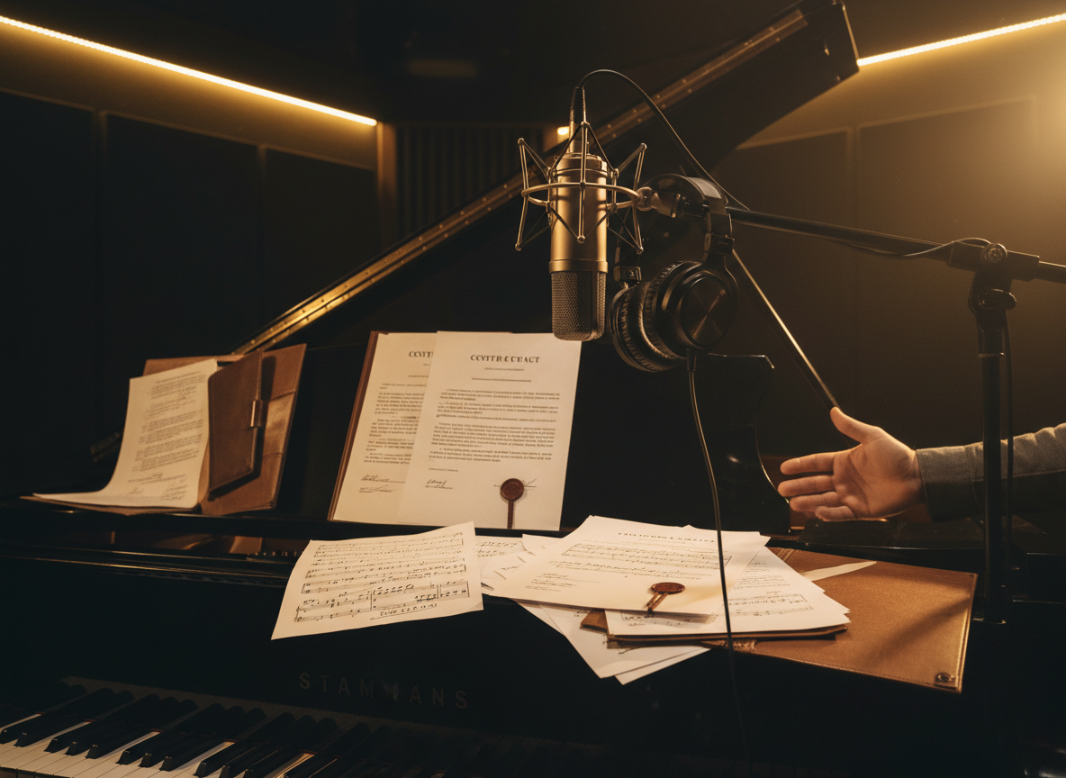 Music industry lawyer editorial image
