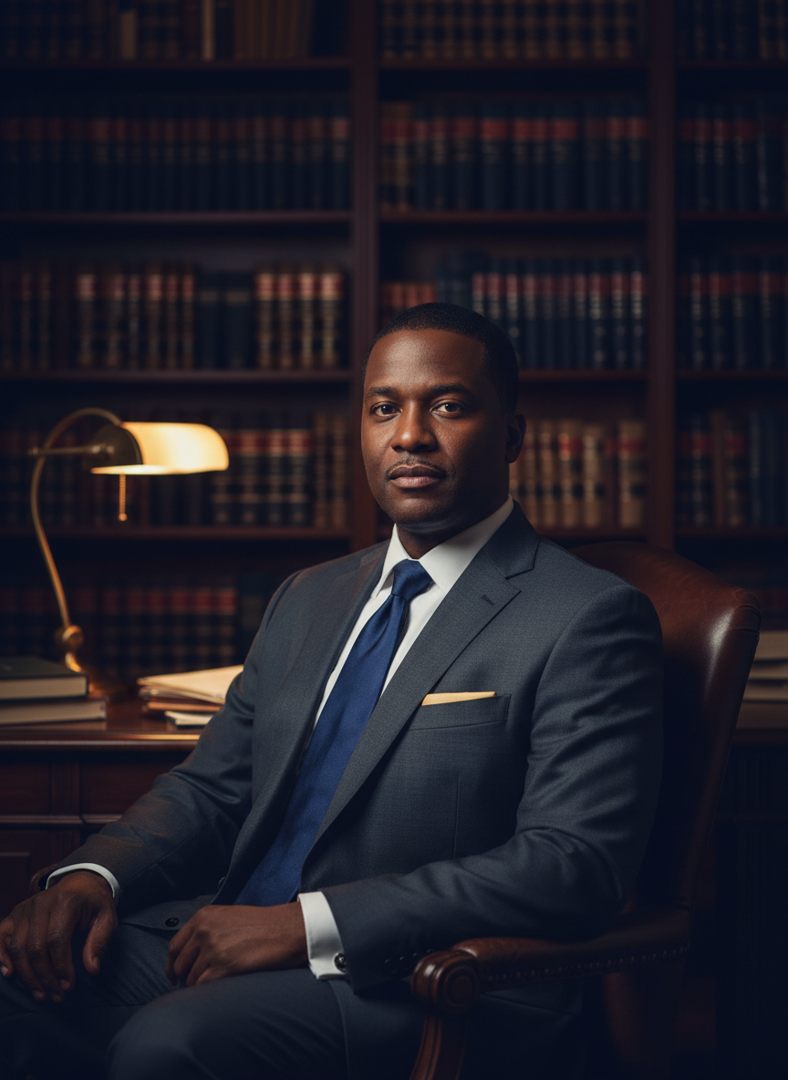 Portrait of Marcus Johnson, Attorney specializing in Sports and Entertainment Law